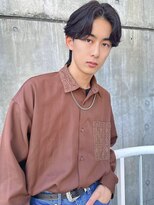 イーストハムネオ(EAST HAM NEO)&nbsp;メンズ/センターパート/カルマパーマ/ウルフカット