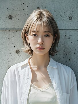 エイチ ウルフカット 大阪梅田(811) ウルフカットショートカットボブショートボブレイヤーカットボブ