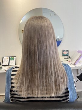 ラック 津田沼(LUCK) シアーベージュ/津田沼/韓国ボブ/ケアブリーチ/似合わせカット