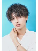 men'shair/波巻きツイストスパイラル/ニュアンスパーマ