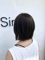 シンプル(Simple)&nbsp;ボブレイヤー×オリーブカラー