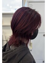 セブンルックス モカ 宇都宮鶴田店(7LOOKS mocha)&nbsp;Wine Red × Layer Wolf