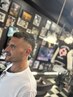skinfade barberstyle+眉カットフェイシャルシェイブ