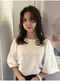 【表参道sheta小林】夏のミディアムレイヤーニュアンスパーマ