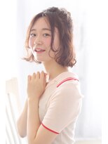 ヘアリゾート ブーケ(hair+resort bouquet) 抜け感×ルーズなおだんごアレンジ☆