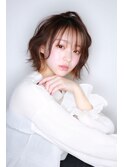 小顔 ことりベージュ ウォーターフォール