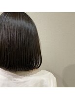 アットラップレーヴ(attrape-reve)&nbsp;大人可愛い☆切りっぱなしボブ10代20代30代40代