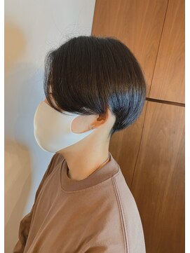 グランドライン(GRAND LINE) 《GRANDLINE友田千栄》ソフトツーブロックマッシュショート