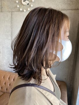 ヘアーアンドメイク ファット(Hair&Make PHAT) ナチュラルレイヤーカットナチュラルブラウン20代30代40代