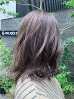 リクラウドヘアアパートメント(re:cloud hair apartment) 白髪ぼかしハイライトカラー