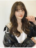 【韓国ヘア】ロングレイヤースタイル