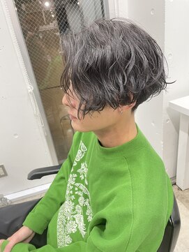 バイフィフス 原宿/表参道(by fifth) 波巻きセンターパート/ナチュラル刈り上げ