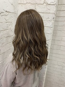 アジールヘア 所沢プロペ通り店(agir hair) ベージュハイライト