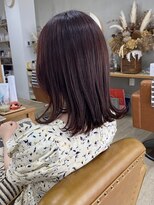 メアリー バイ メリー(marry by merry)&nbsp;【立町メアリーバイメリー】☆ピンクブラウン×外ハネ☆