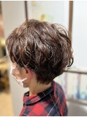 ショートパーマスタイル