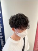 ツーブロックゆるツイストスパイラル20代30代40代【関内】