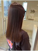 20代30代40代大人可愛い髪質改善カラー艶感ストレート透明感