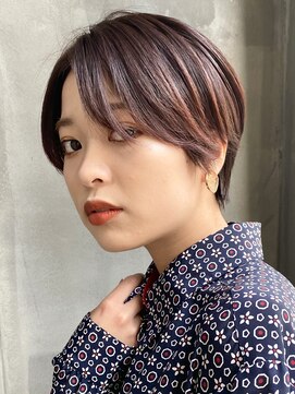 ローリー(Rowlly) ＃ハンサムショート＃大人ヘア＃襟足すっきりショート