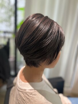 ツムグ 代官山店(TUMUGU) 透明感白髪ぼかし30代40代50代イメチェン小顔ショートボブ#66