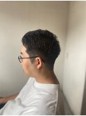 MEN’SHAIRアッシュブラックベリーショート