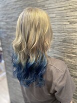 パッション 長町南店(PASSION) 長町南美容室PAASION☆ブルー裾カラー