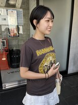 ソユ(so⊆)&nbsp;コンパクト耳掛けショート×ダークグレーカラー