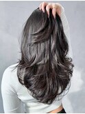 似合わせカットメルティカラーフェミニンロング_ba501821