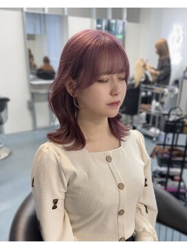 ベル(BEL) 【韓国風】20代、30代◎耳掛け可愛い流れる顔まわり