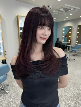 ボタン 熊本(VOTAN) 顔周りカット/前髪/韓国ヘア/髪質改善/熊本韓国/熊本/上通り