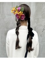 ソラス 緑地公園店(SOLAS) 卒業式ヘアセット