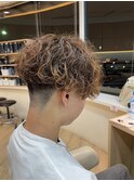波巻き ツイスト ツイストスパイラル プードル スキンフェード