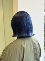 モリオフロムロンドン 大宮店(morio from London)&nbsp;ボブ×ブルーカラー【金山】