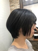 ハサミバイアトリエナガノ 千葉(8sami by atelier nagano)&nbsp;デザインカラー／レイヤーカット/ウエットヘア/オリーブベージュ