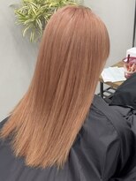 コト 福井大和田店(coto)&nbsp;福井　大和田　ハイトーンカラー　オレンジベージュ　ブリーチ