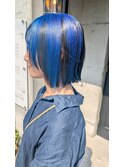 【アンブレラカラー×青紫】※ブリーチ2回