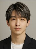 メンズハイライトバレイヤージュメッシュ