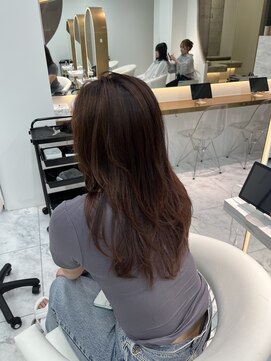 ロンドルピナス 小倉(Lond Lupinus) 顔型別ヘアスタイル特集 /チェリーブラウン /ミニウルフ/北九州