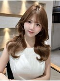 上品韓国ヘアチョコレートベージュ