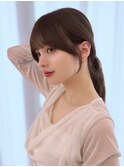 【F】大人かわいい似合わせ小顔顔まわり