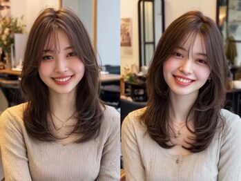 レリーリズ 大阪梅田(Rely Liz)の写真/飾らない似合わせスタイルを！丁寧なカウンセリングで洗練されたお洒落感に[大阪梅田/レイヤー/髪質改善]