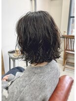 アール(hair salon R.)&nbsp;パーマ／ウェーブボブ／セミウェット