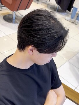 REI by QUATRO 曲がる縮毛矯正×センターパート ひたちなか/メンズ/曲がる縮毛