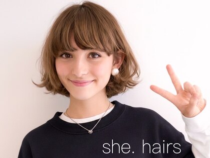 シー(she.)の写真