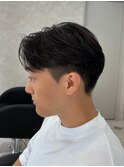 マッシュヘア/黒髪/メンズカット/men's/フェザーパーマ