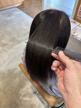 カノエ 山口小郡店(canoe) 艶髪髪質改善ストレート