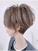 ハンサムボブ&ミルクベージュ