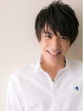 メンズヘア ビーセカンド 草加店(MENS HAIR B-2) 20代30代斜めバング王道リクルートメンズビジネスカットY草加