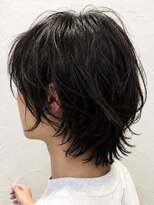 フッタ(Futta)&nbsp;新宿ショートウルフレイヤー×ニュアンスパーマ