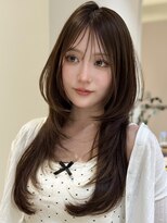 バイオレットジェム(Violet`jem)&nbsp;ハッシュカットレイヤーカットシースルーバングMI-95