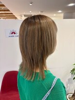 アズールサン 草加西口店(azule-sun)&nbsp;30代40代人気,白髪ぼかし,ハイライト,グレージュ,ウルフ【草加】